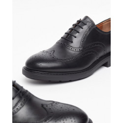 STRINGATE NEROGIARDINI UOMO PELLE GUANTO NERO PU.ARCO I400370U/100