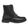 STIVALETTI GEOX BAMBINA J ECLAIR G. D - VIT.SINT. BLACK/MULTICOLOR TG:27 J049QD 0003W C9240/C