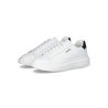 SNEAKERS LIU JO UOMO BIG 01 - SNEAKER LEATHER WHITE/BLACK