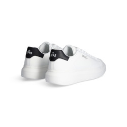 SNEAKERS LIU JO UOMO BIG 01 - SNEAKER LEATHER WHITE/BLACK