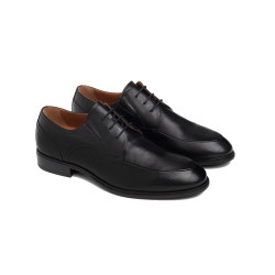 SCARPA CLASSICA NEROGIARDINI UOMO LOS ANGELES NERO GOMMA CASSINO 7458 N E302751UE/100