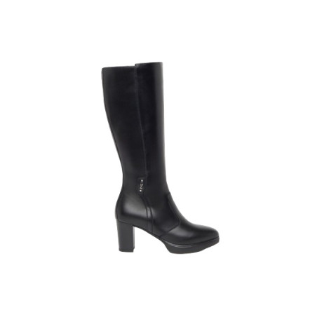 STIVALI NEROGIARDINI DONNA IN PELLE GUANTO NERO PU.LESINA TACCO 7CM I411720D/100