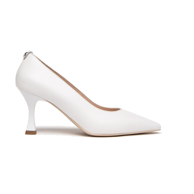 DECOLLETE' NEROGIARDINI DONNA NAPPA PANDORA BIANCO TPU ALEK NATURALE E307081DE/707