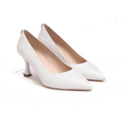 DECOLLETE' NEROGIARDINI DONNA NAPPA PANDORA BIANCO TPU ALEK NATURALE E307081DE/707