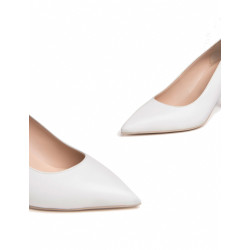 DECOLLETE' NEROGIARDINI DONNA NAPPA PANDORA BIANCO TPU ALEK NATURALE E307081DE/707