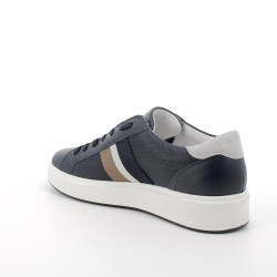 SNEAKERS IGI&CO UOMO PELLE BLU/PERLA 5632211A