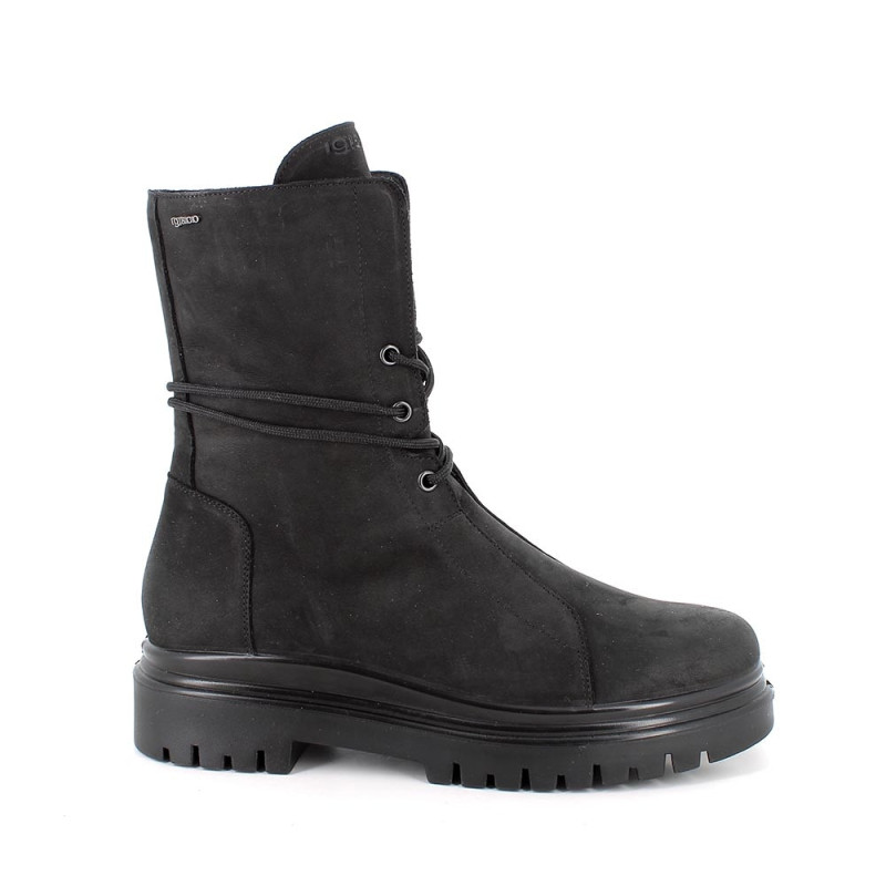 STIVALETTI IGI&CO DONNA  NABUK SOFT  NERO 8664111