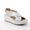 SANDALO CON ZEPPA IGI&CO DONNA SCAMOSCIATO ARGENTO 5668844