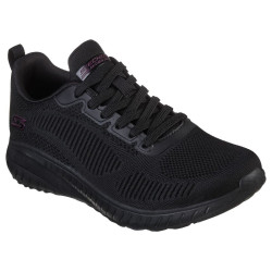 SNEAKERS SKECHERS DONNA BOBS SQUAD CHAOS - FACE OFF BLACK 117209 BBK