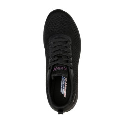 SNEAKERS SKECHERS DONNA BOBS SQUAD CHAOS - FACE OFF BLACK 117209 BBK
