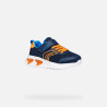 SNEAKERS GEOX BAMBINO JUNIOR  J ASSISTER B. C - MESH+DBK STA NAVY/ORANGE J45DZC 014CE C0820