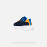 SNEAKERS GEOX BAMBINO JUNIOR  J ASSISTER B. C - MESH+DBK STA NAVY/ORANGE J45DZC 014CE C0820
