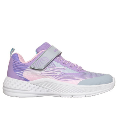 SNEAKERS SKECHERS BAMBINA MICROSPEC ADVANCE MULTICOLOR 303575L LGMT
