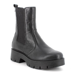 STIVALETTI IGI&CO DONNA IN PELLE NERO BEATLES CON TACCO 5CM 6665700