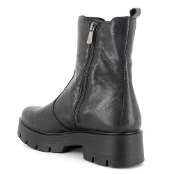 STIVALETTI IGI&CO DONNA IN PELLE NERO BEATLES CON TACCO 5CM 6665700