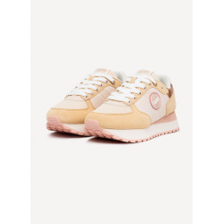 SNEAKERS COLMAR DONNA TRAVIS AUTHENTIC BEIGE-ROSE  TRAVIS A 051