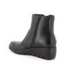 STIVALETTI ENVAL SOFT DONNA NERO ZIP LATERALE ZEPPA 5CM 6766400