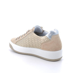 SNEAKERS  IGI&CO DONNA SCAM.SU/VIT.LAM AVORIO 7656522