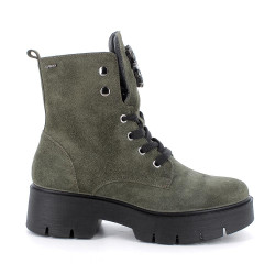 STIVALETTI IGI&CO DONNA IN PELLE SCAM.SUPER10/12 VERDE 6665533