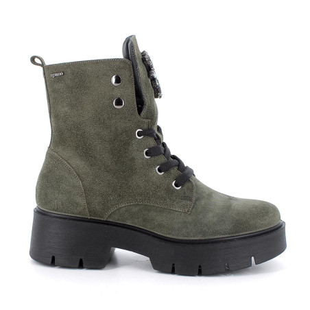 STIVALETTI IGI&CO DONNA IN PELLE SCAM.SUPER10/12 VERDE 6665533