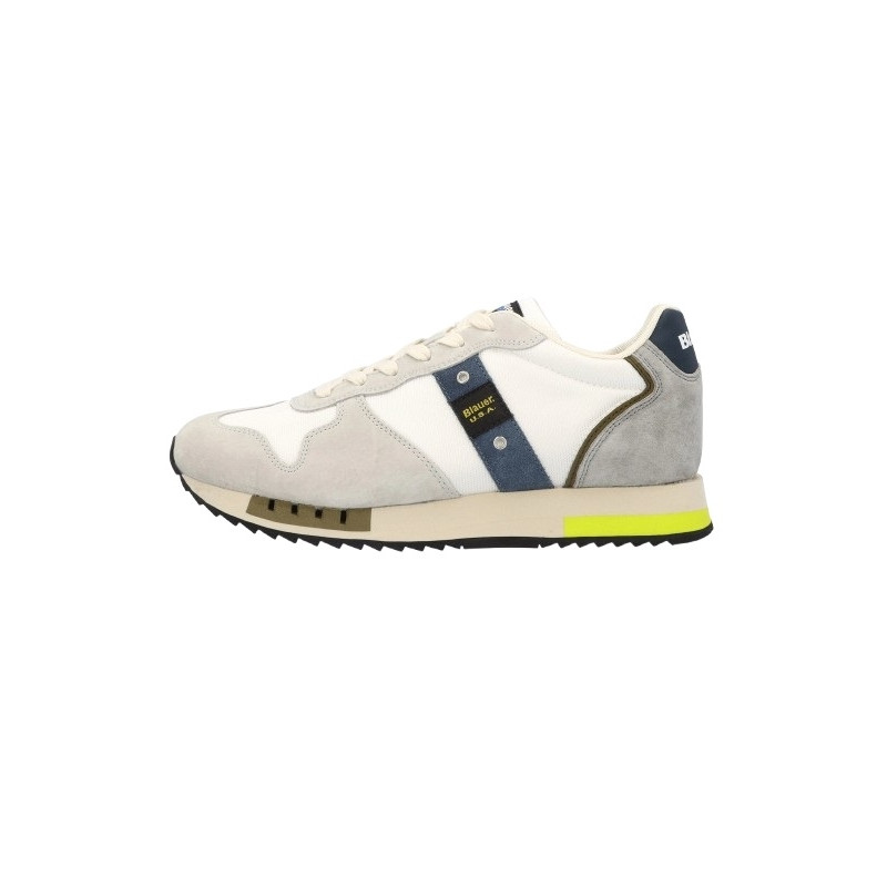 SNEAKERS BLAUER UOMO S4QUEENS01/NUB-WHI/TAU