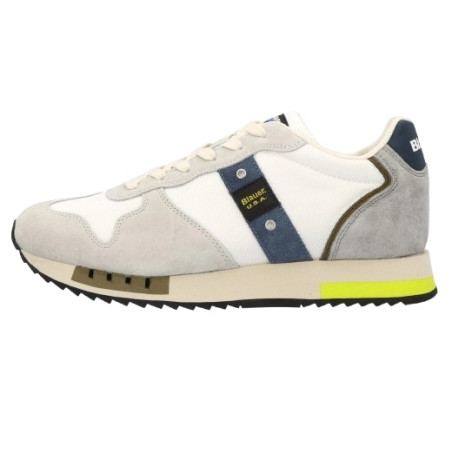 SNEAKERS BLAUER UOMO S4QUEENS01/NUB-WHI/TAU