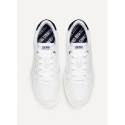 SNEAKERS COLMAR UOMO AUSTIN LOOK WHITE-BLACK 078 AUSTIN L 078 25A