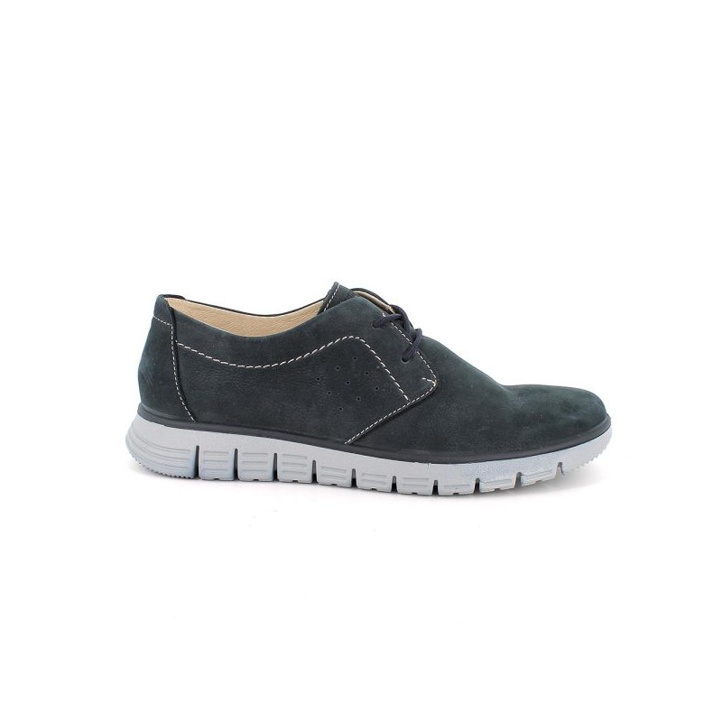 SNEAKERS ENVAL SOFT UOMO NABUK GUM BLU 1226200     