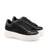 SNEAKERS CULT DONNA PERRY 4683 LOW W NET/LEATHER BLACK CLW468301