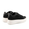 SNEAKERS CULT DONNA PERRY 4683 LOW W NET/LEATHER BLACK CLW468301