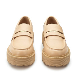 MOCASSINO CULT DONNA SLASH 4215 LOW W LEATHER CARAMEL CLW421501