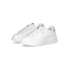 SNEAKERS LIU JO DONNA BABOL 01 - SNEAKER TUMBLED LEATHER/META WHITE/LIGHT GOLD BF5059PX748S1052 
