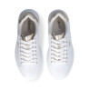 SNEAKERS LIU JO DONNA BABOL 01 - SNEAKER TUMBLED LEATHER/META WHITE/LIGHT GOLD BF5059PX748S1052 