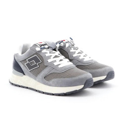 SNEAKERS LOTTO UOMO TOKYO GINZA CRACK LEGGENDA GRAY/DRESS BLUE/ASHLEY BLUE 223626 EE7