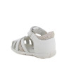 SANDALO PRIMIGI PRIMI PASSI BAMBINA NAPPA SOFT BIANCO 1413111        
