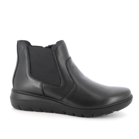 STIVALETTI ENVAL SOFT DONNA NERO ZIP ZEPPA 4,2CM 6773500