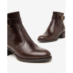 TRONCHETTO NEROGIARDINI DONNA MANOLETE T.DI MORO TR BRESCIA TACCO 4CM I411270D/300