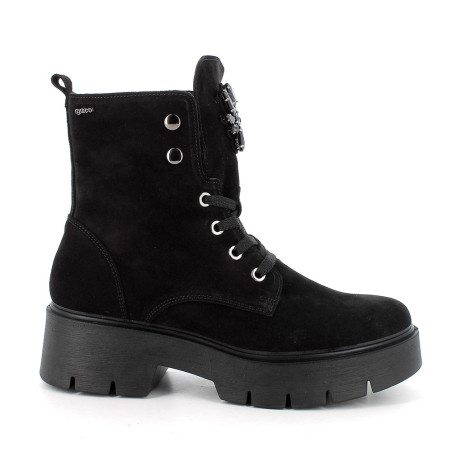 STIVALETTO IGI&CO DONNA SCAMOSCIATO NERO CON TACCO 5CM 6665500