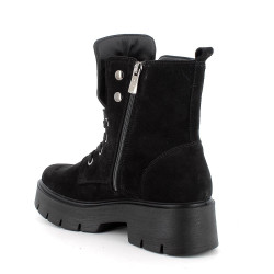 STIVALETTO IGI&CO DONNA SCAMOSCIATO NERO CON TACCO 5CM 6665500