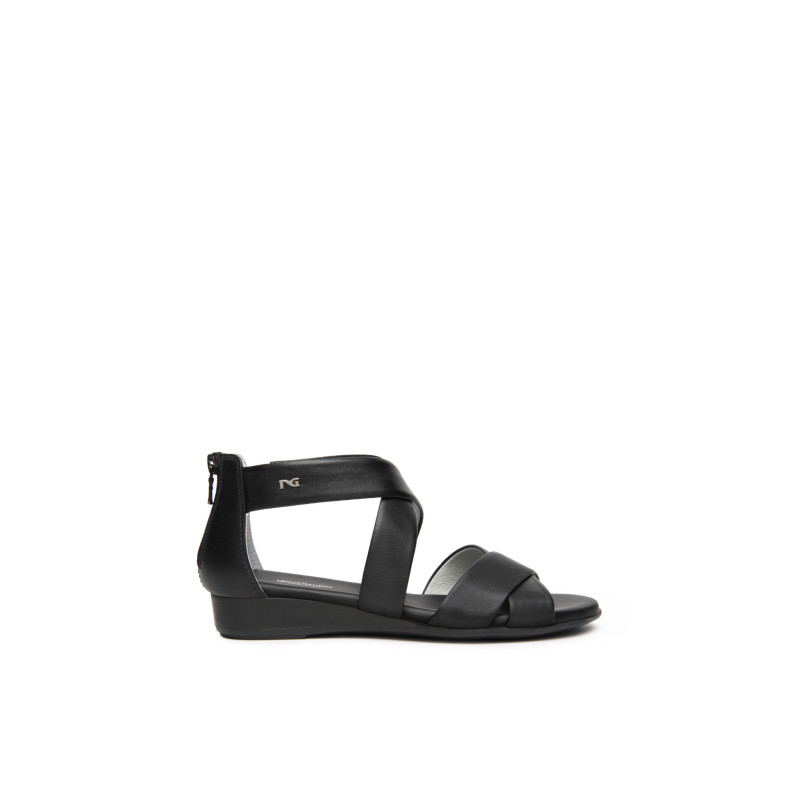 SANDALO CON TACCO NEROGIARDINI DONNA TAMIGI NERO TR VIESTE 415 NERO TACCO 2,5CM E615830D/100