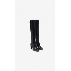 STIVALE CON TACCO NEROGIARDINI DONNA GUANTO NERO TACCO 9.5CM I205742D/100