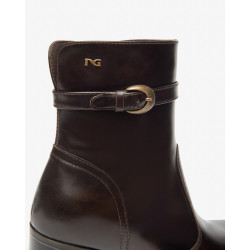 TRONCHETTI NEROGIARDINI DONNA MANOLETE T.DI MORO TR CAPUA T.MORO TACCO 7CM I513851D/300