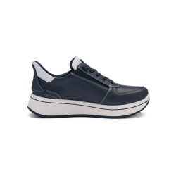 SNEAKERS ARA SHOES GAUCHOCALF,CRUNCHLACK SAPPORO 3.0 BLAU WEISS 12-27554-14 
