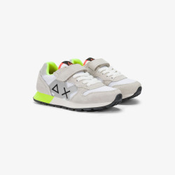SNEAKERS SUN68 BAMBINO BOY'S JAKI FLUO (KID) BIANCO Z36317K 01