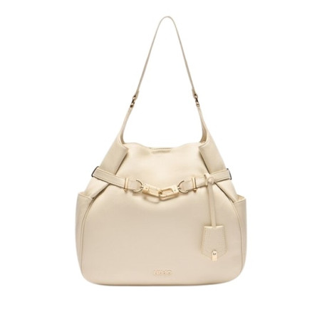 BORSA A SPALLA LIU JO DONNA ECS HOBO CREAM 32X14X31CM AA5048 E0037 X0459