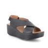 SANDALO CON ZEPPA IGI&CO DONNA NAPPA SOFT NERO 5668866