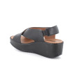SANDALO CON ZEPPA IGI&CO DONNA NAPPA SOFT NERO 5668866