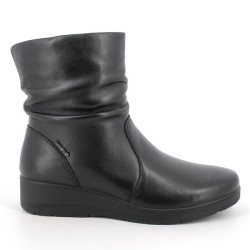 STIVALETTI ENVAL SOFT DONNA NERO ZIP CON ZEPPA  6761800