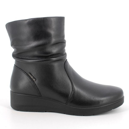 STIVALETTI ENVAL SOFT DONNA NERO ZIP CON ZEPPA  6761800