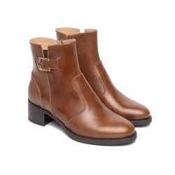 TRONCHETTI NEROGIARDINI DONNA PELLE CUOIO I308232D/400